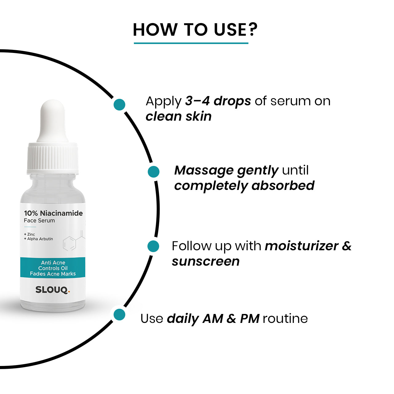 10% Niacinamide Serum for Acne Marks & Oil Control