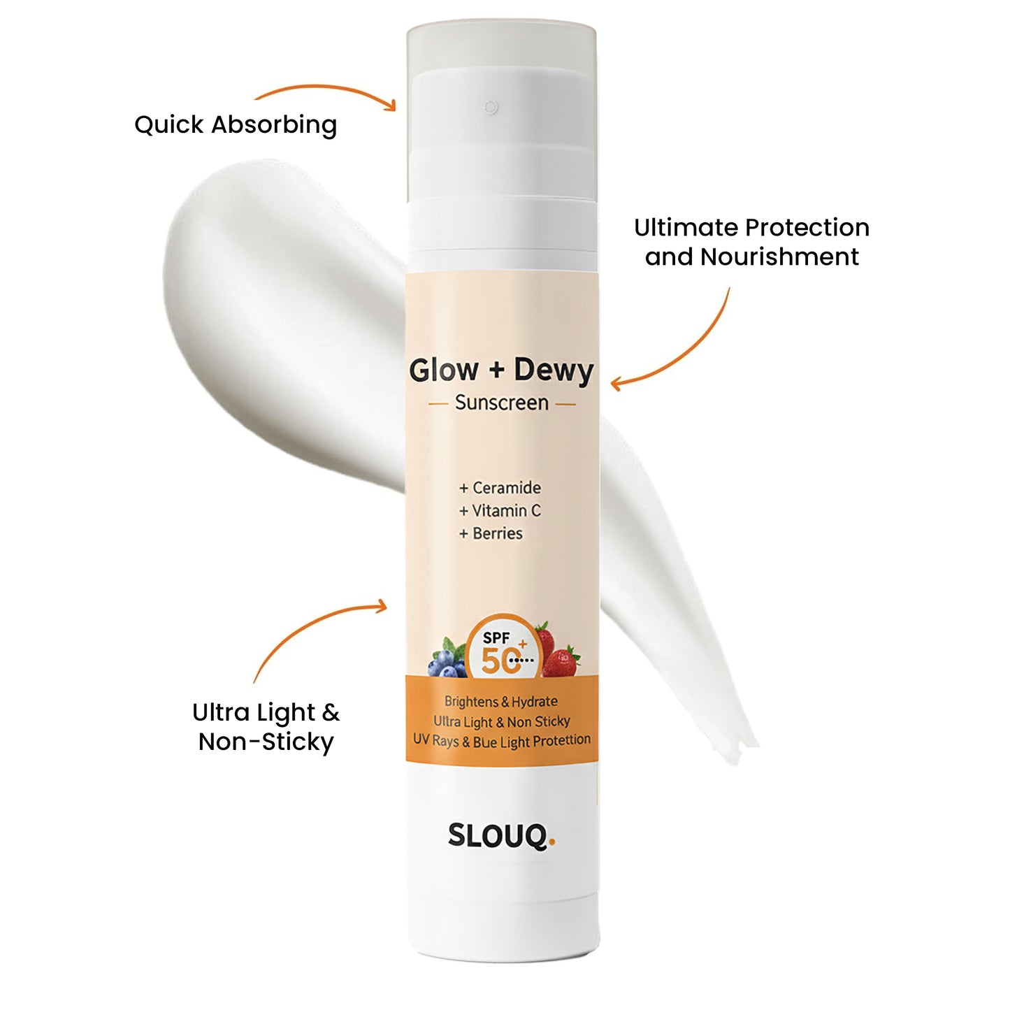 Glow+ Dewy Sunscreen SPF 50+ PA++++