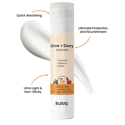 Glow+ Dewy Sunscreen SPF 50+ PA++++