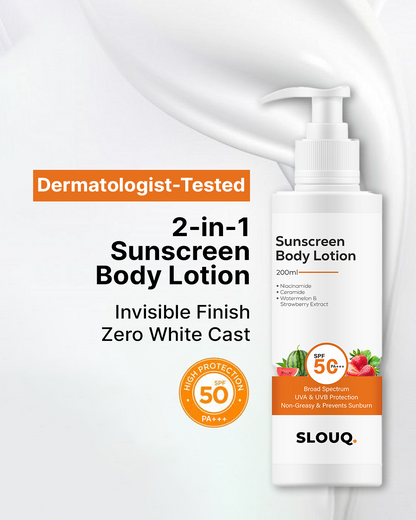 Sunscreen Body Lotion
