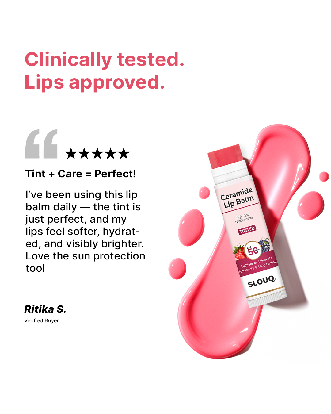 Tinted Ceramide Lip Balm